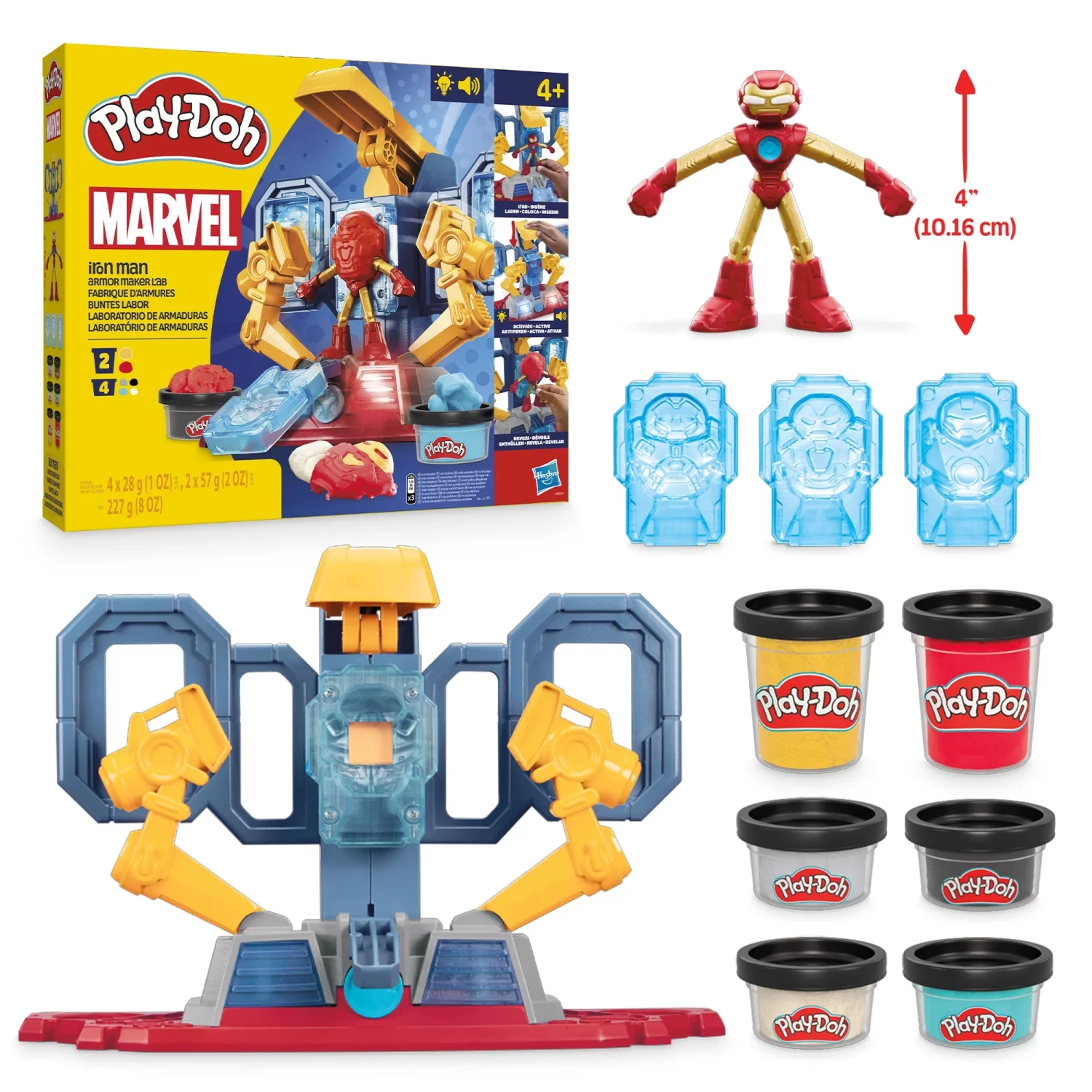marvel play doh iron man 1