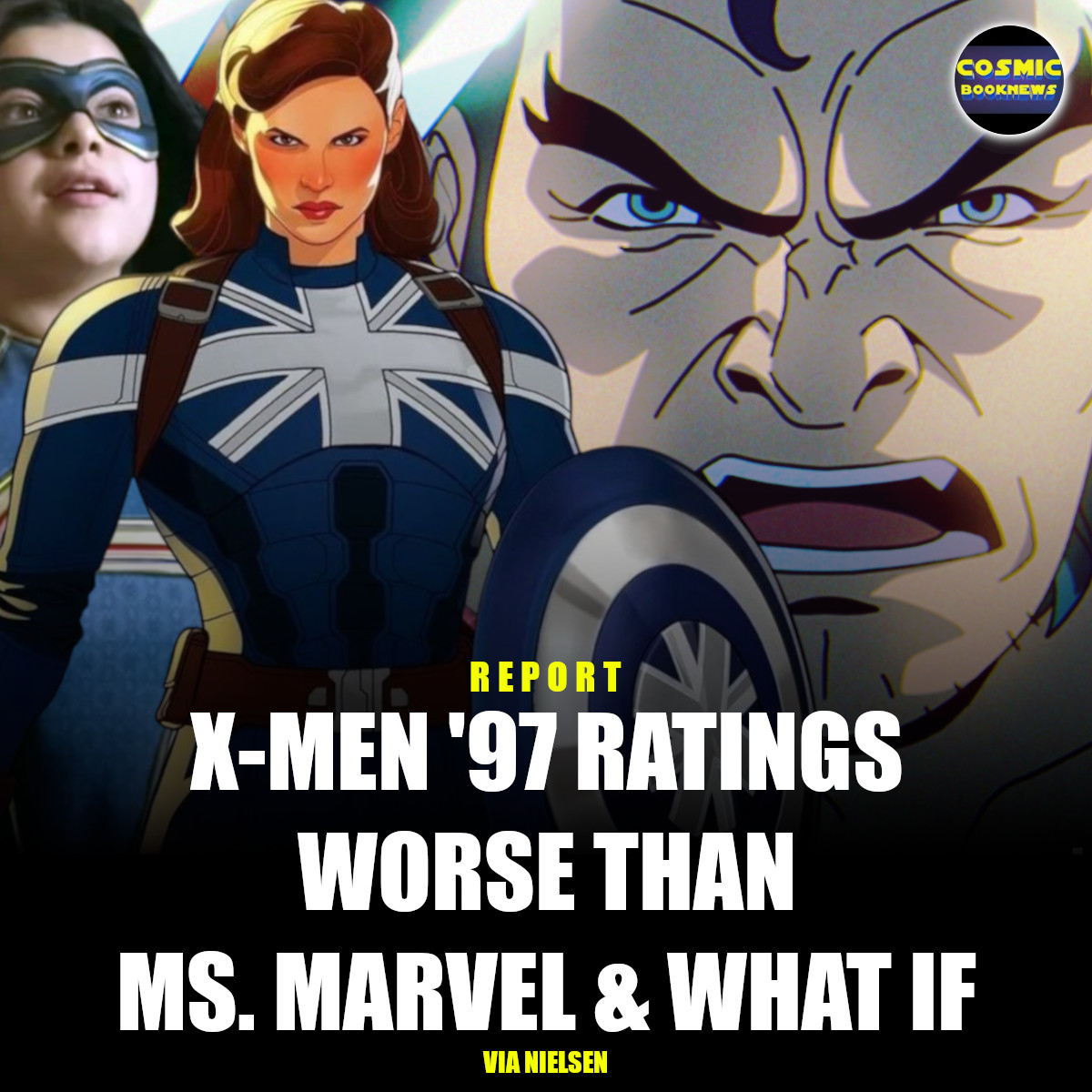 x men 97 ratings worse ms marvel what if