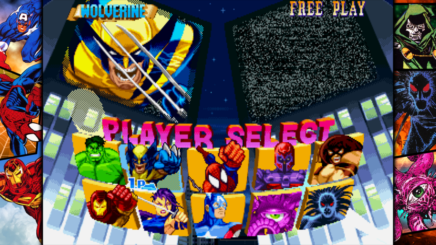 Marvel vs. Capcom Fighting Collection Arcade Classics Marvel Super Heroes Screenshot