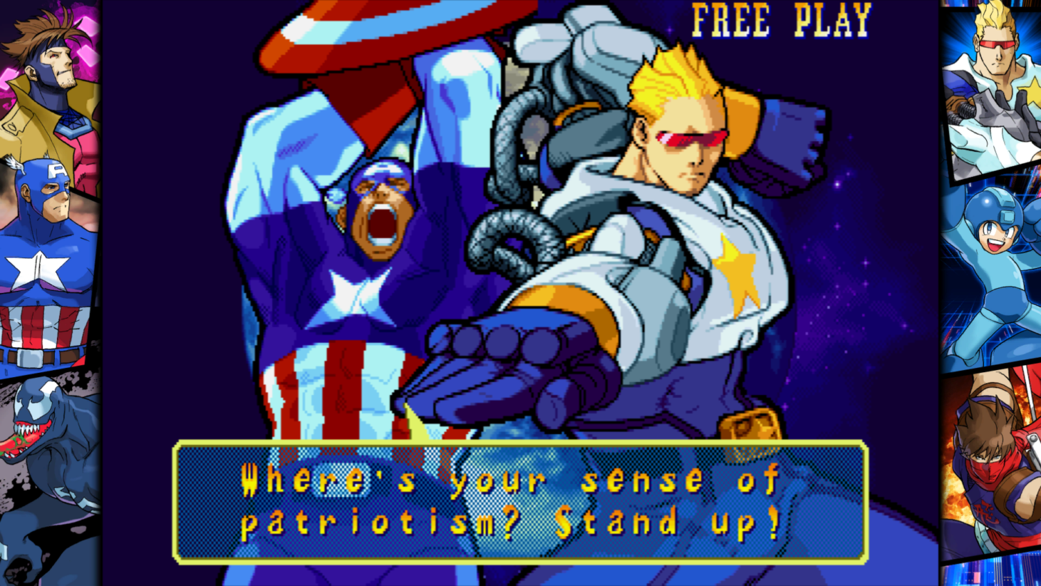 Marvel vs. Capcom Fighting Collection Arcade Classics Marvel vs. Capcom Screenshot
