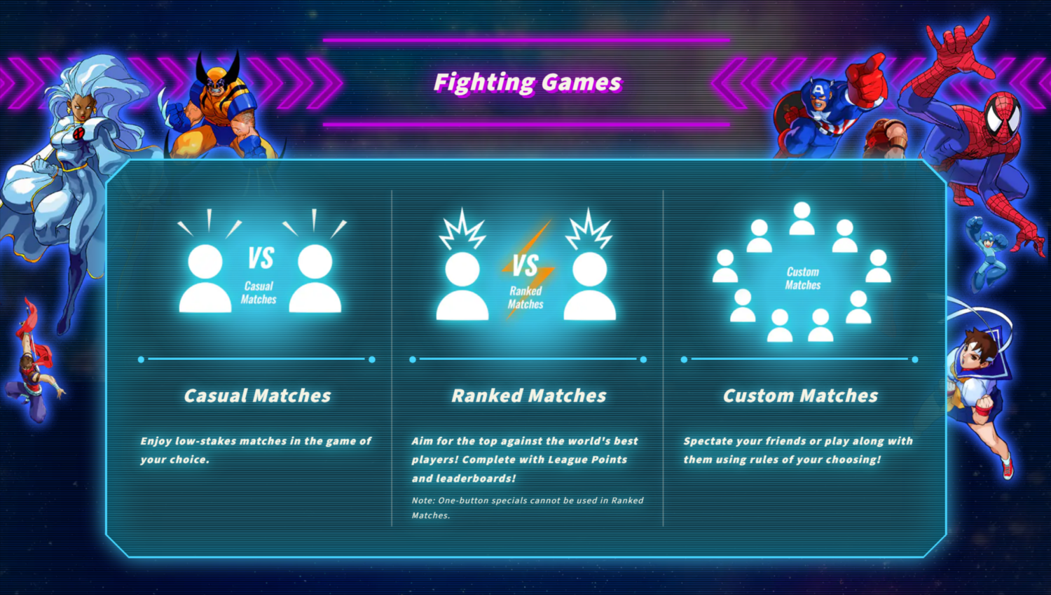 Marvel vs. Capcom Fighting Collection Arcade Classics Online Feature