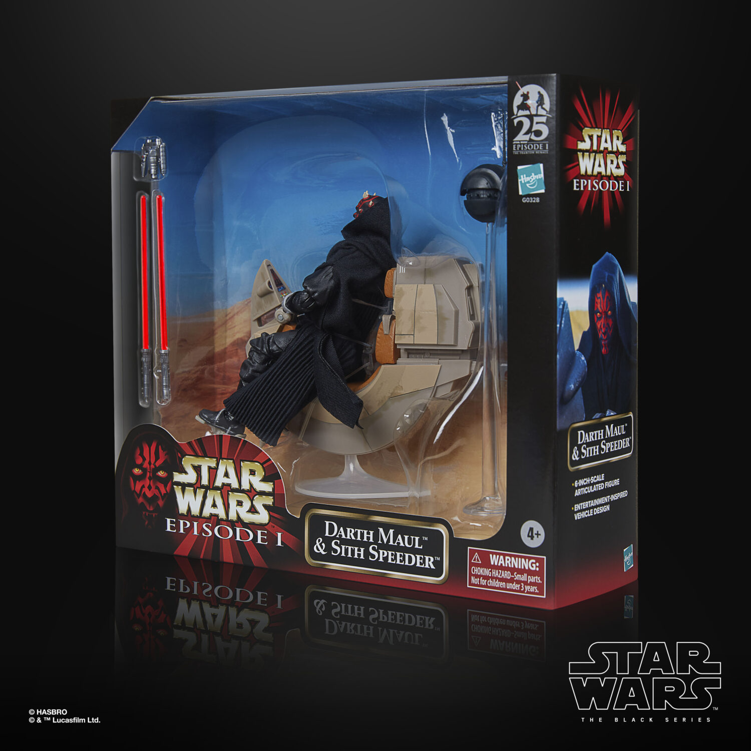 STAR WARS THE BLACK SERIES DARTH MAUL SITH SPEEDER Package 3 STAR WARS THE BLACK SERIES DARTH MAUL SITH SPEEDER Package 3