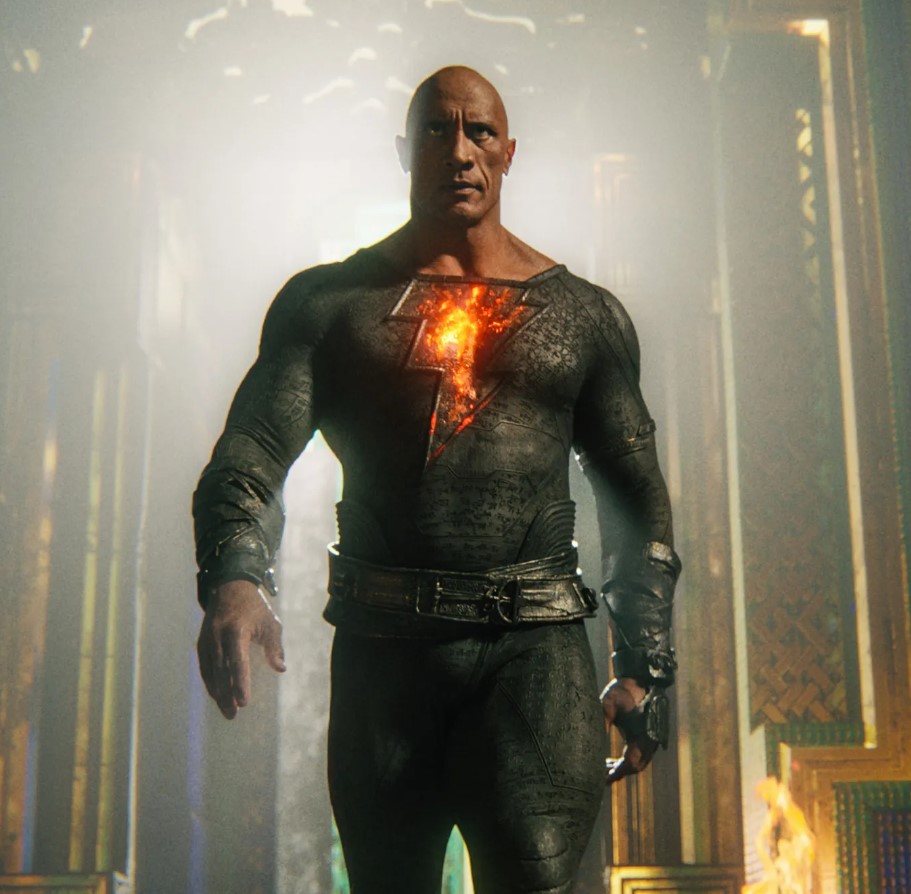 dwayne johnson black adam dc