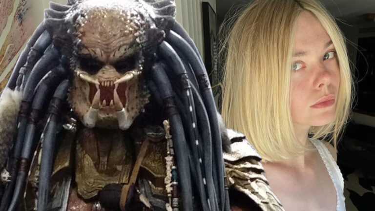 elle fanning predator badlands