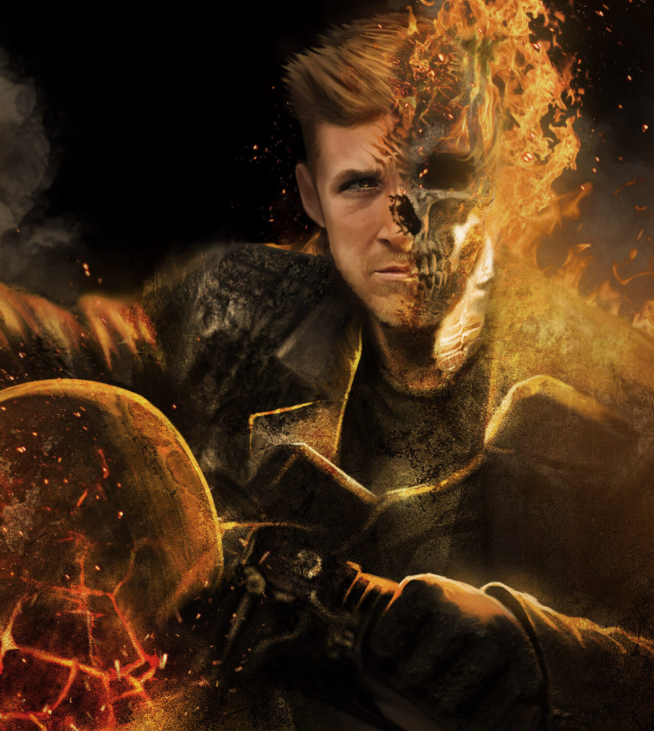 ghost rider ryan gosling fan art