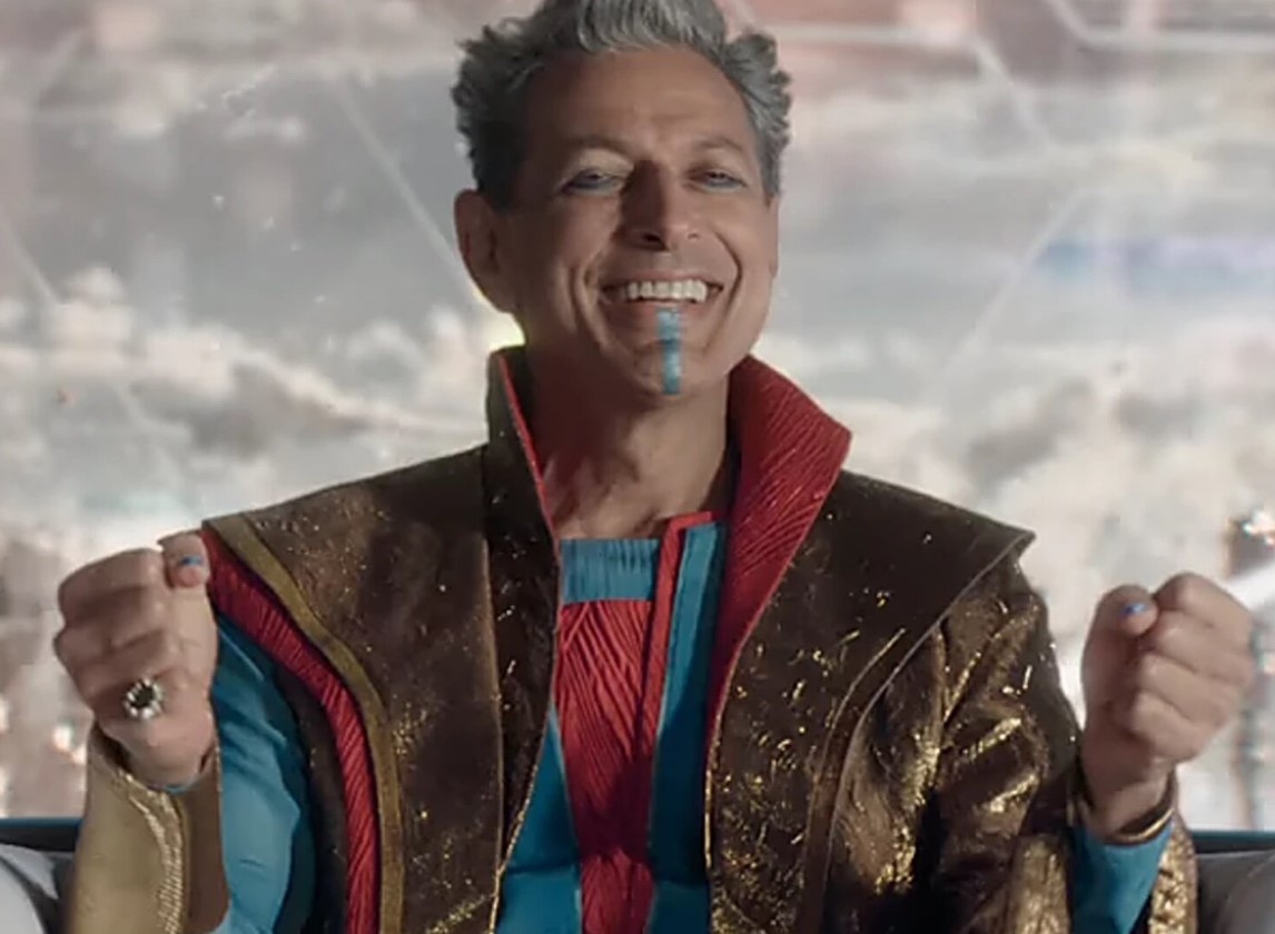 jeff goldblum marvel grandmaster