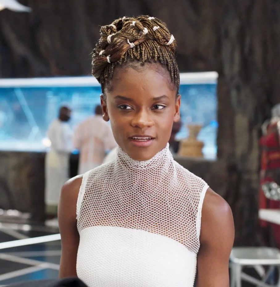 letitia wright black panther marvel