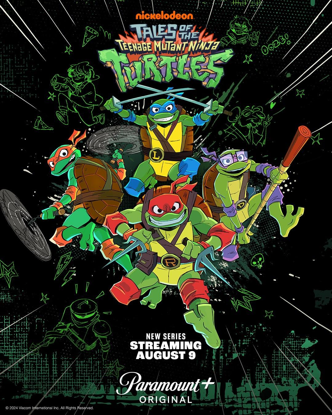 tales teenage mutant ninja turtles poster