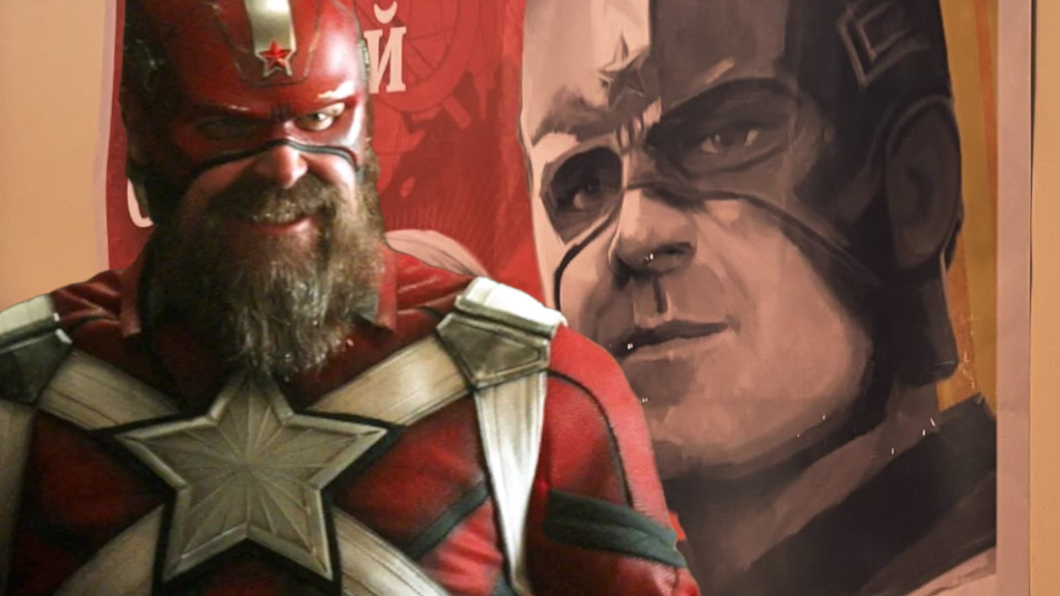 Thunderbolts: David Harbour Wraps With Red Guardian ‘Unconquerable’ Russian Poster