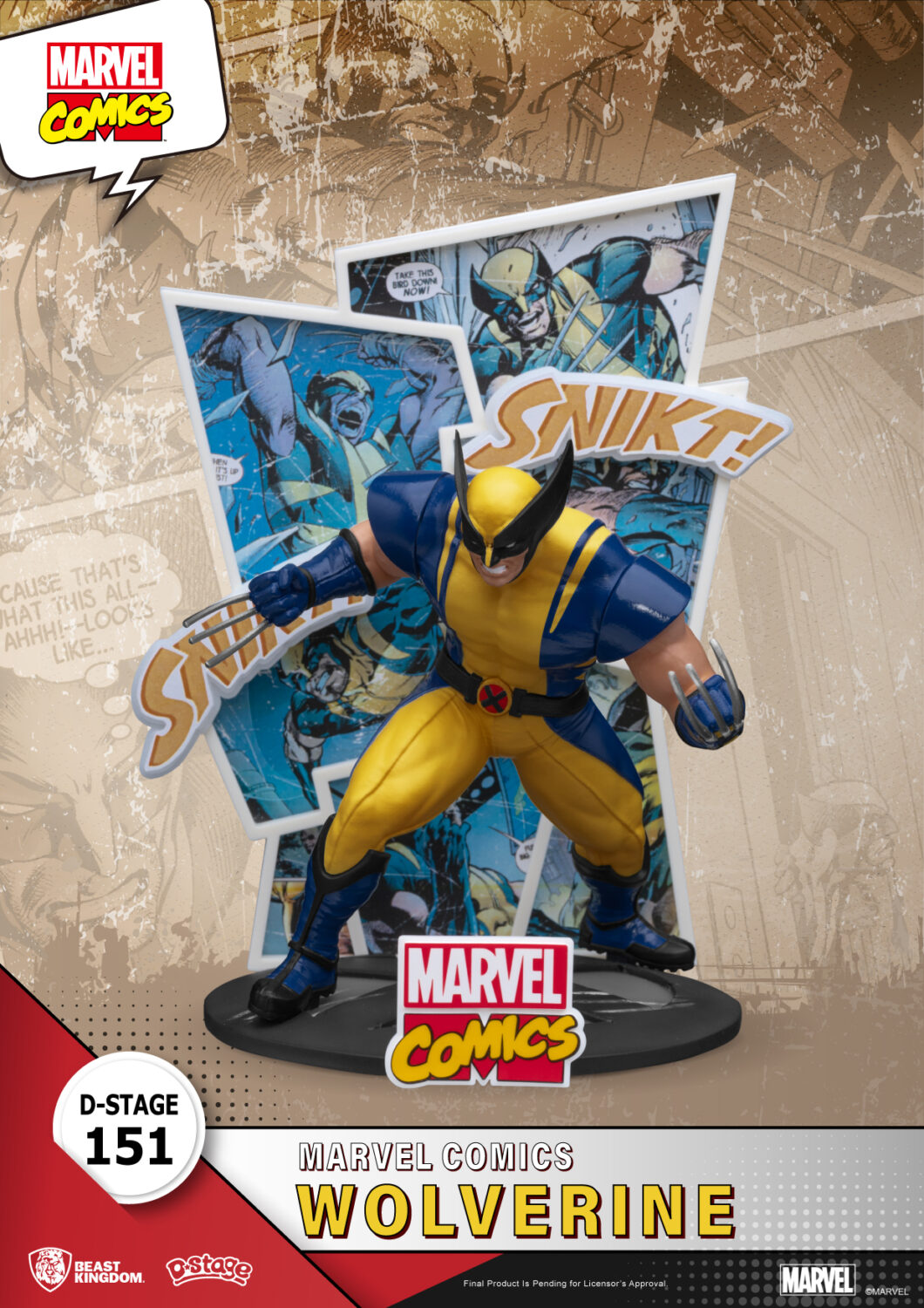 DS 151 Marvel Comics Wolverine Wolverone 01