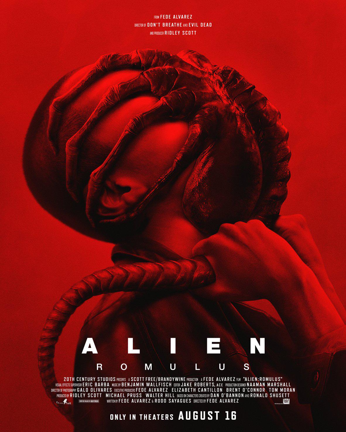alien romulus poster