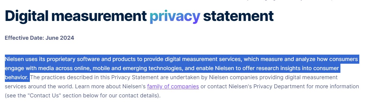 niielsen digital measurement