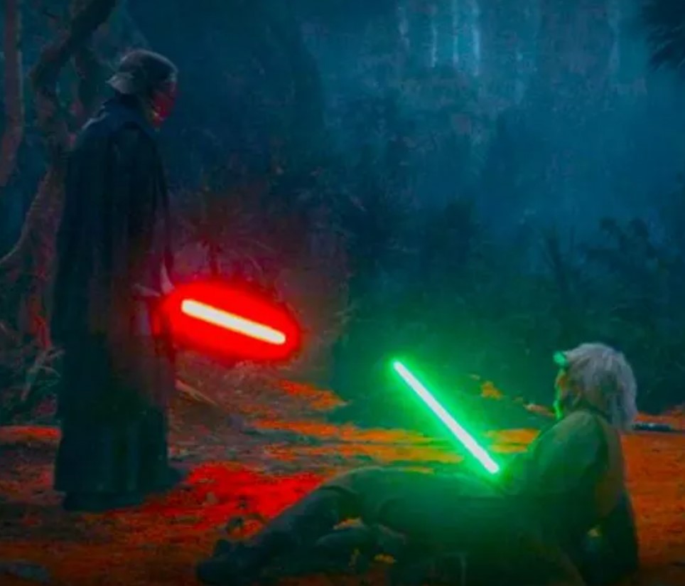 the acolyte episode 5 lightsaber scene