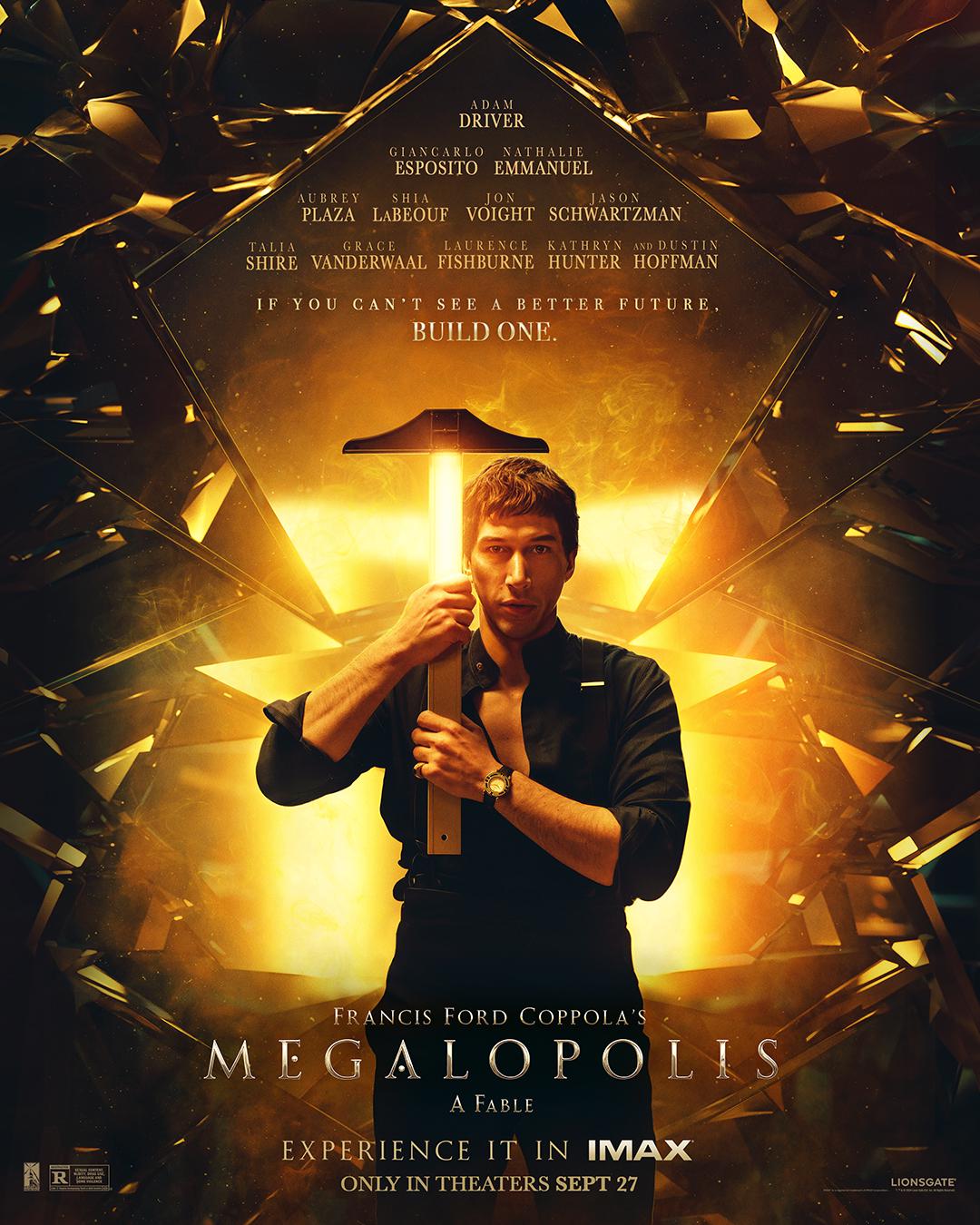 MEGALOPOLIS poster MEGALOPOLIS poster