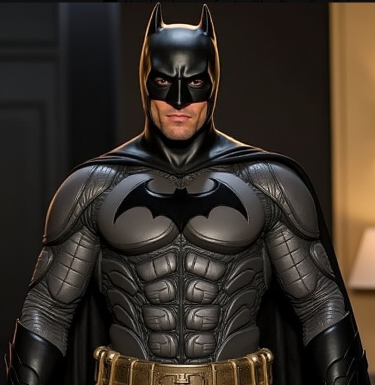 glen powell batman fan art