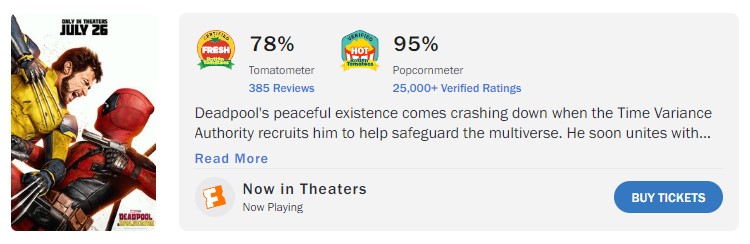 rotten tomatoes popcornmeter