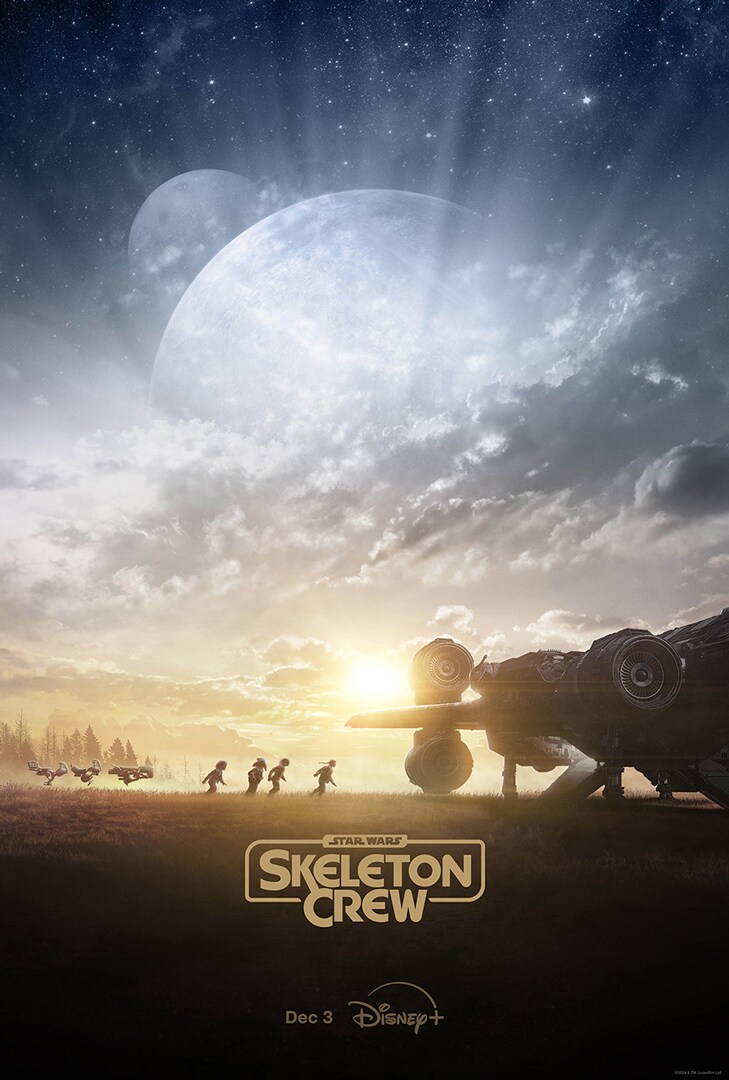 star war skeleton crew poster