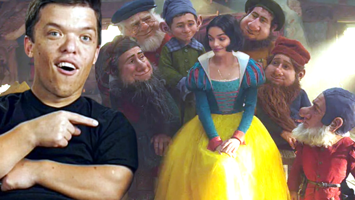 zach roloff disney snow white trailer peter dinklage