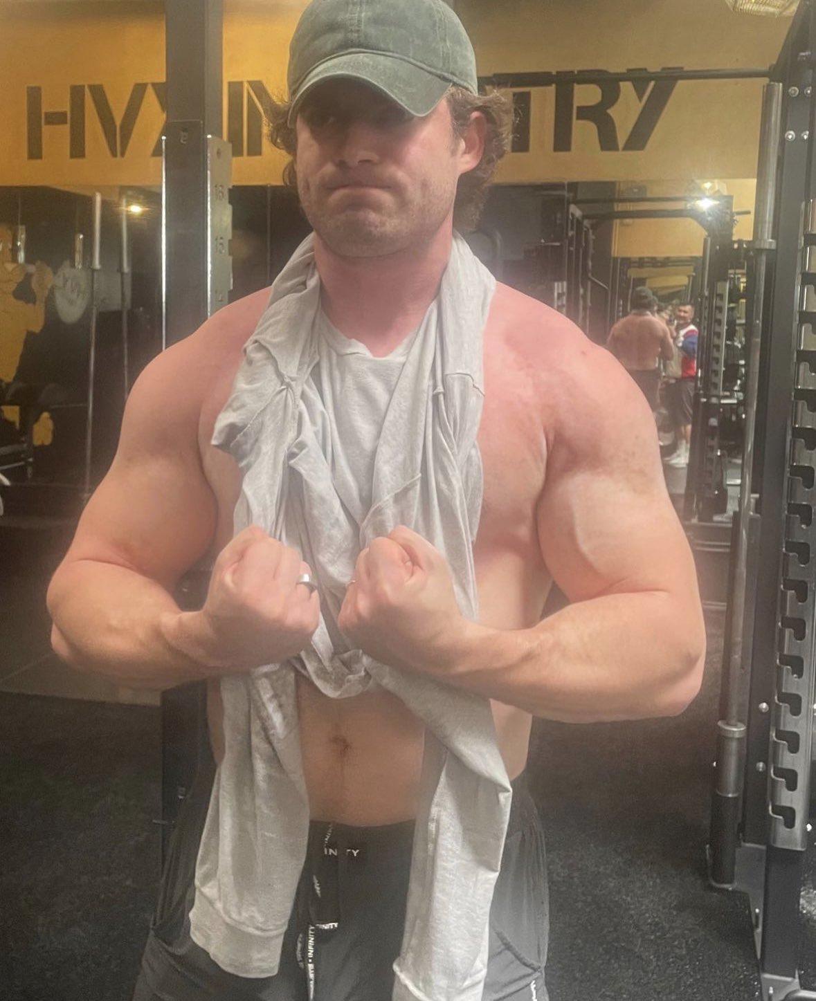 david corenswet superman muscles