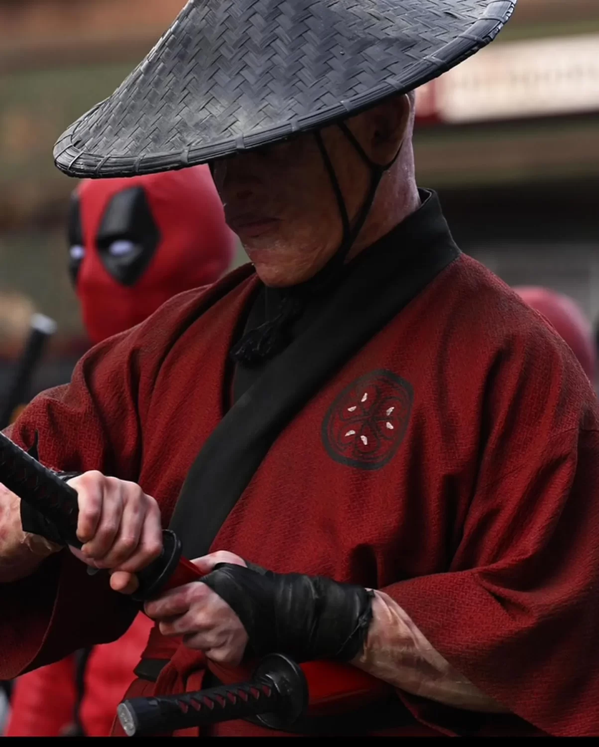 deadpool wolverine samurai