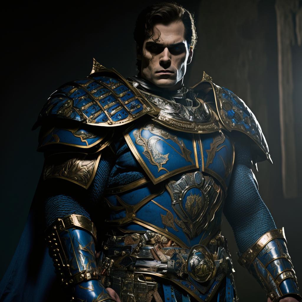 henry cavill warhammer fan art