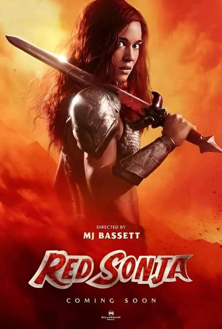 matilda lutz red sonja poster