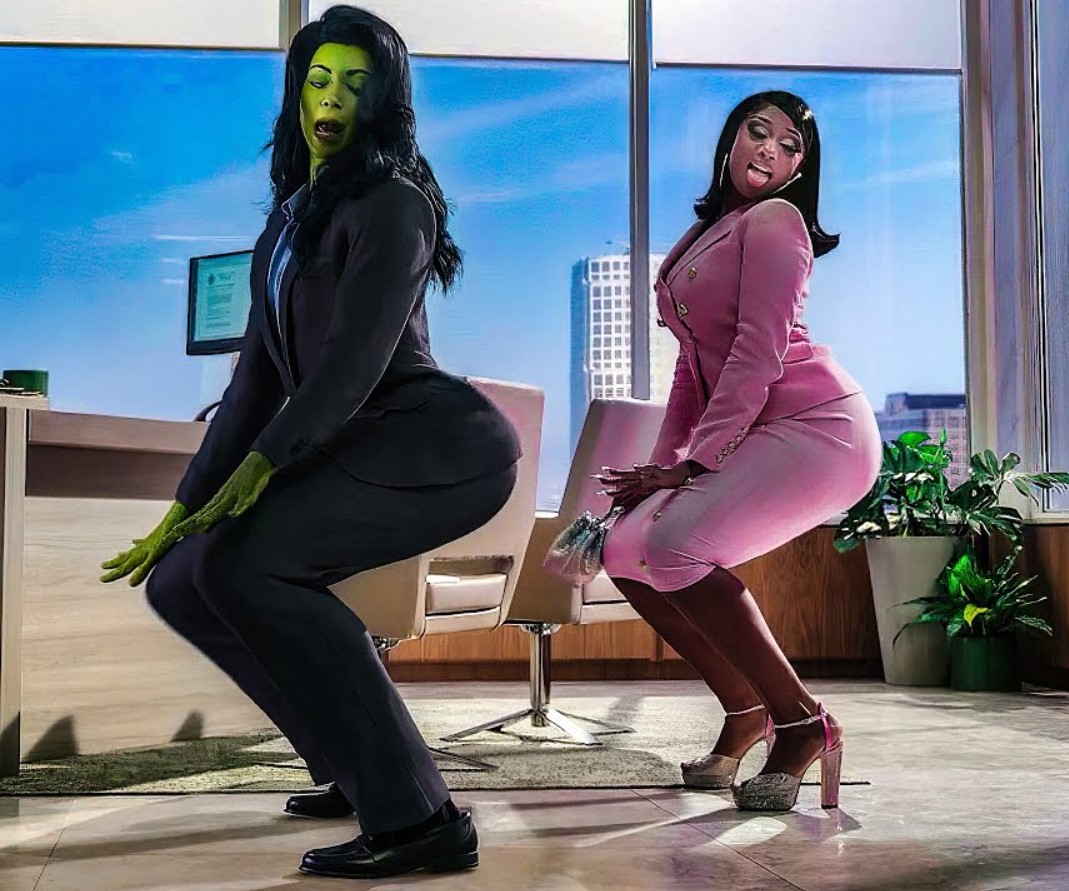 she hulk twerk