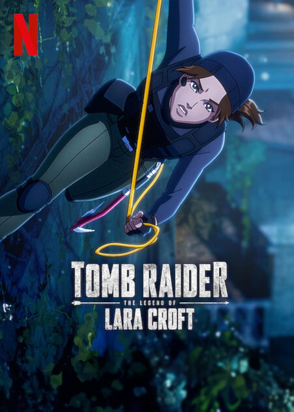 tomb raider anime poster