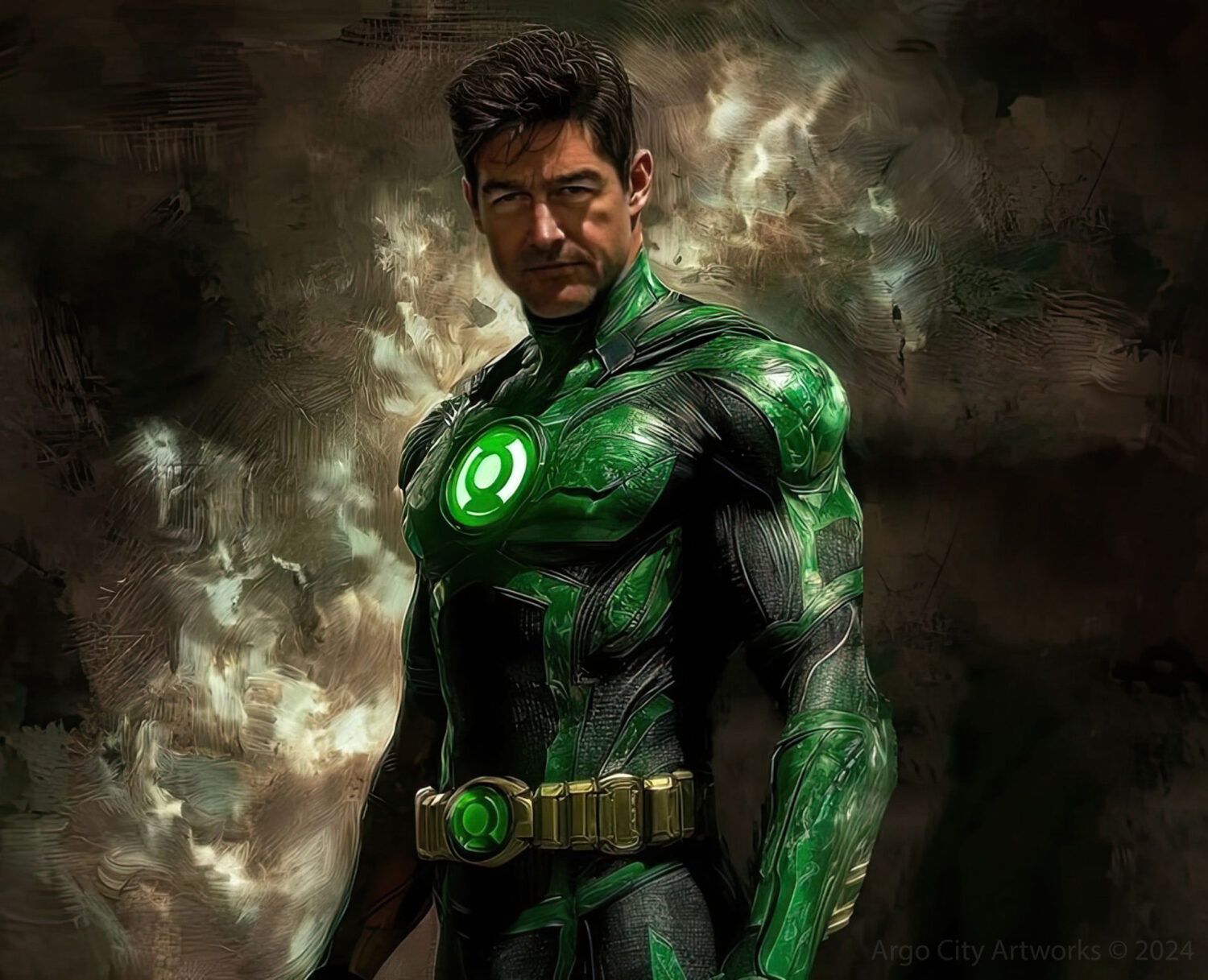 kyle chandler green lantern fan art