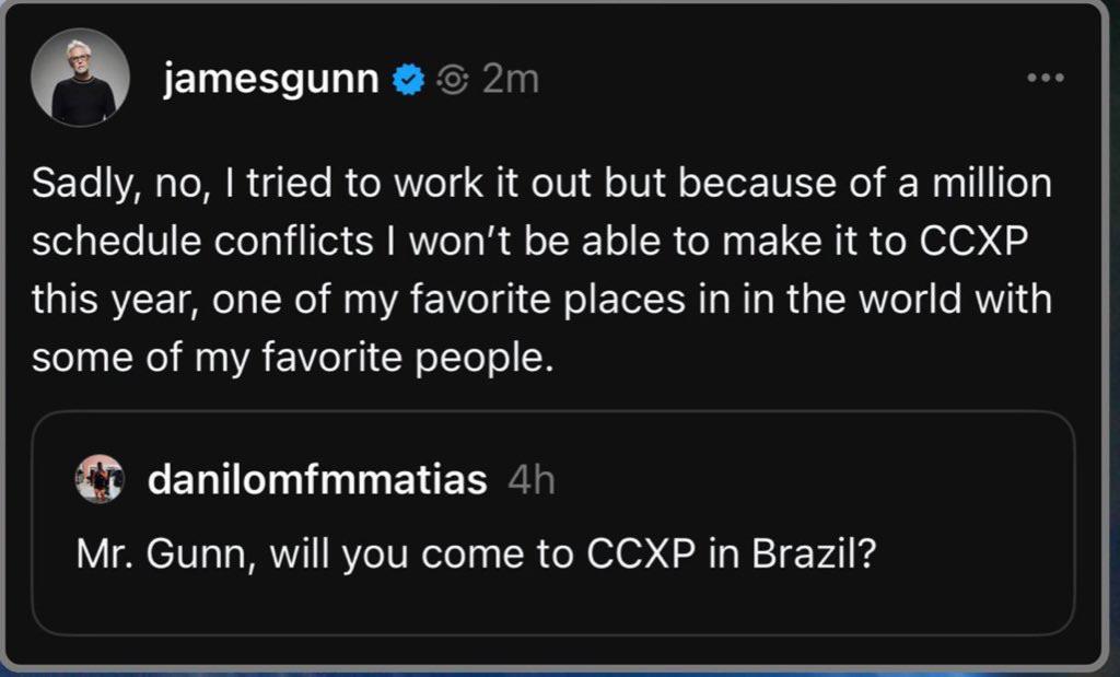 ccxp james gunn