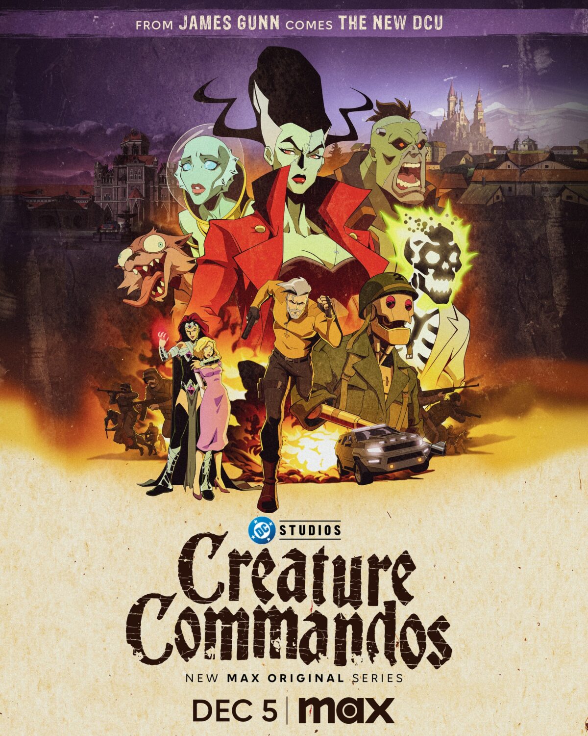 creature commandos james gunn