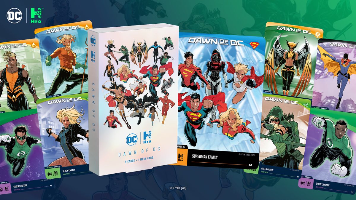 hro mega nft trading cards comic con