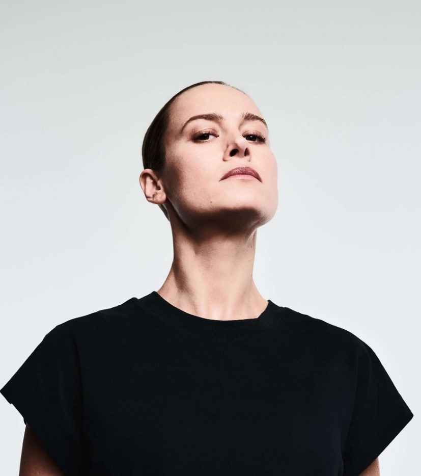 brie larson buzz cut