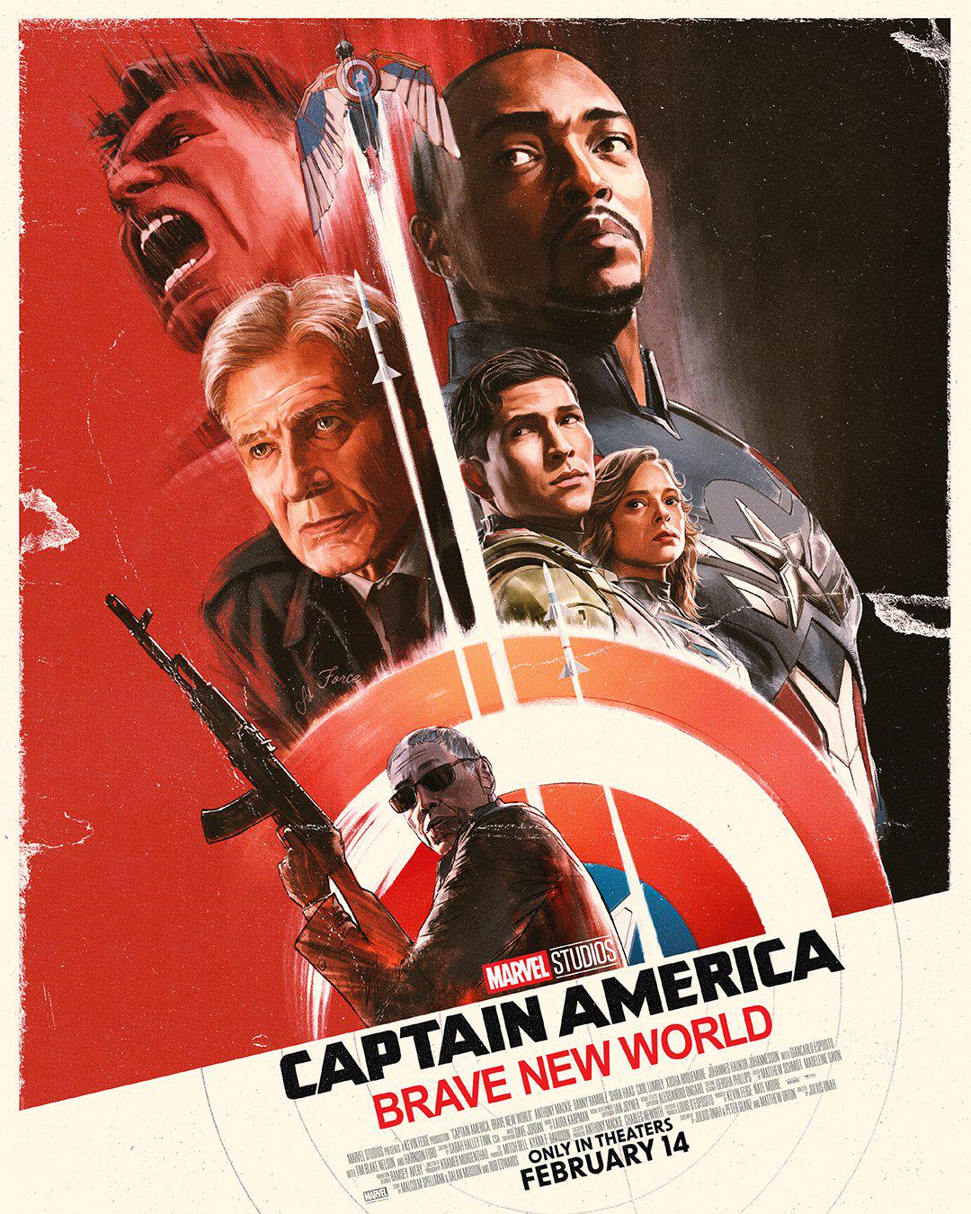 'Captain America: Brave New World' Shows Off Special Look New Poster