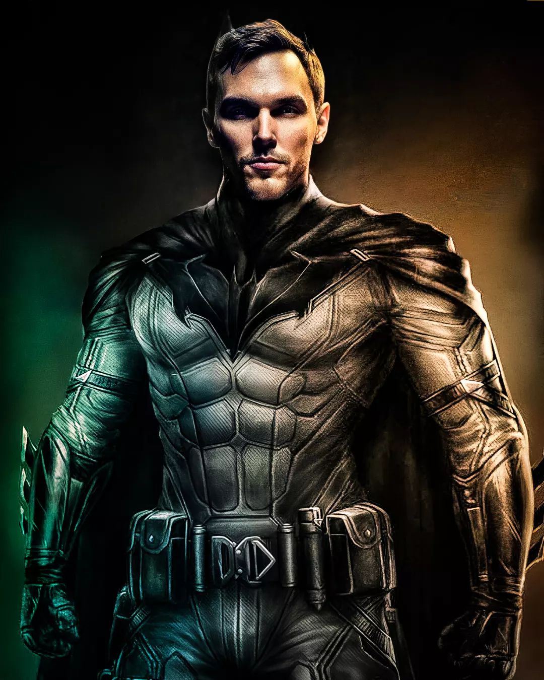 nicholas hoult batman fan art