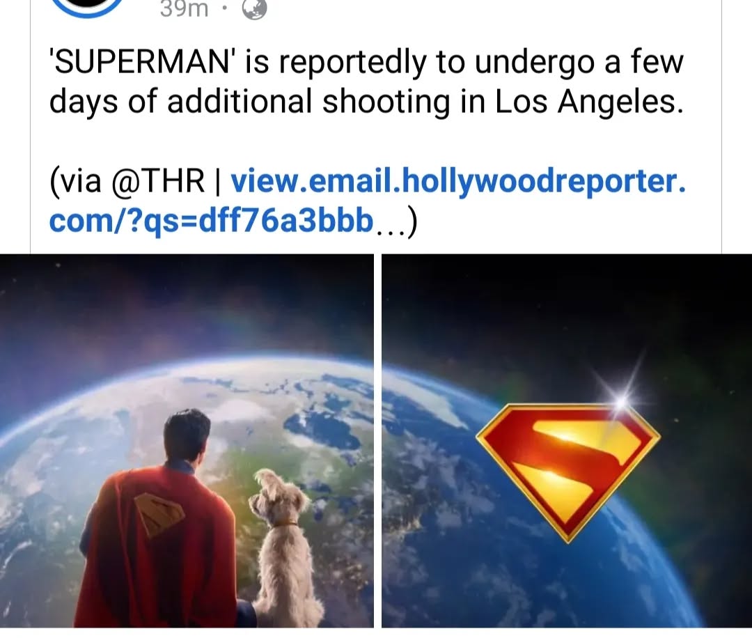 superman reshoots