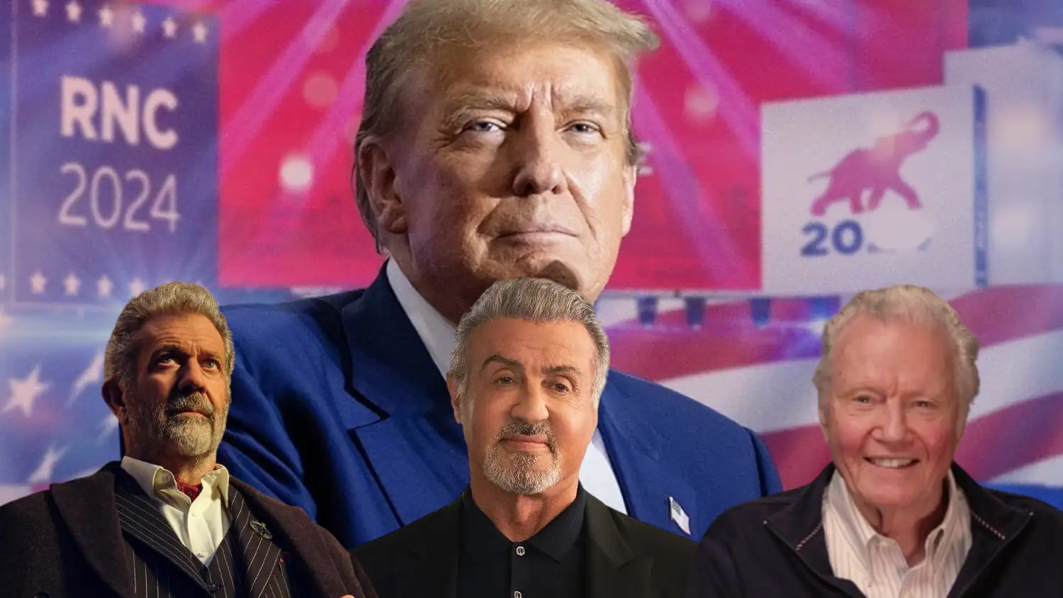 Trump Taps Jon Voight, Mel Gibson, and Sylvester Stallone as Special Ambassadors to Revive Hollywood