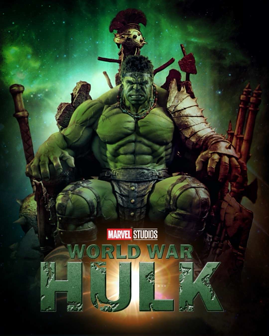 world war hulk marvel fan art