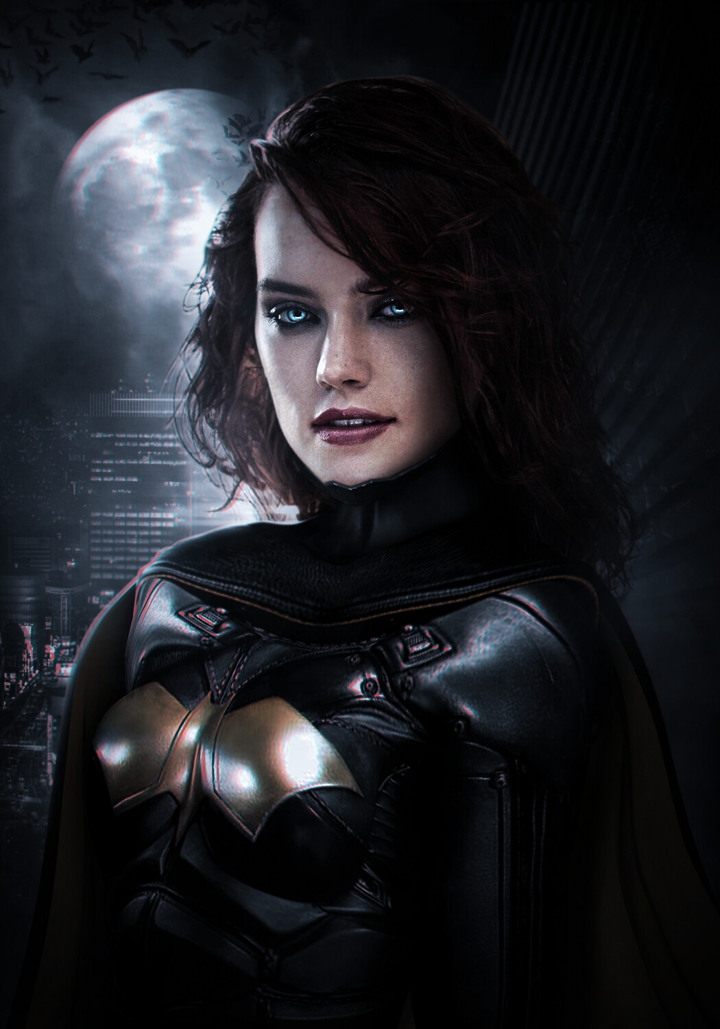 daisy ridley batgirl fan art