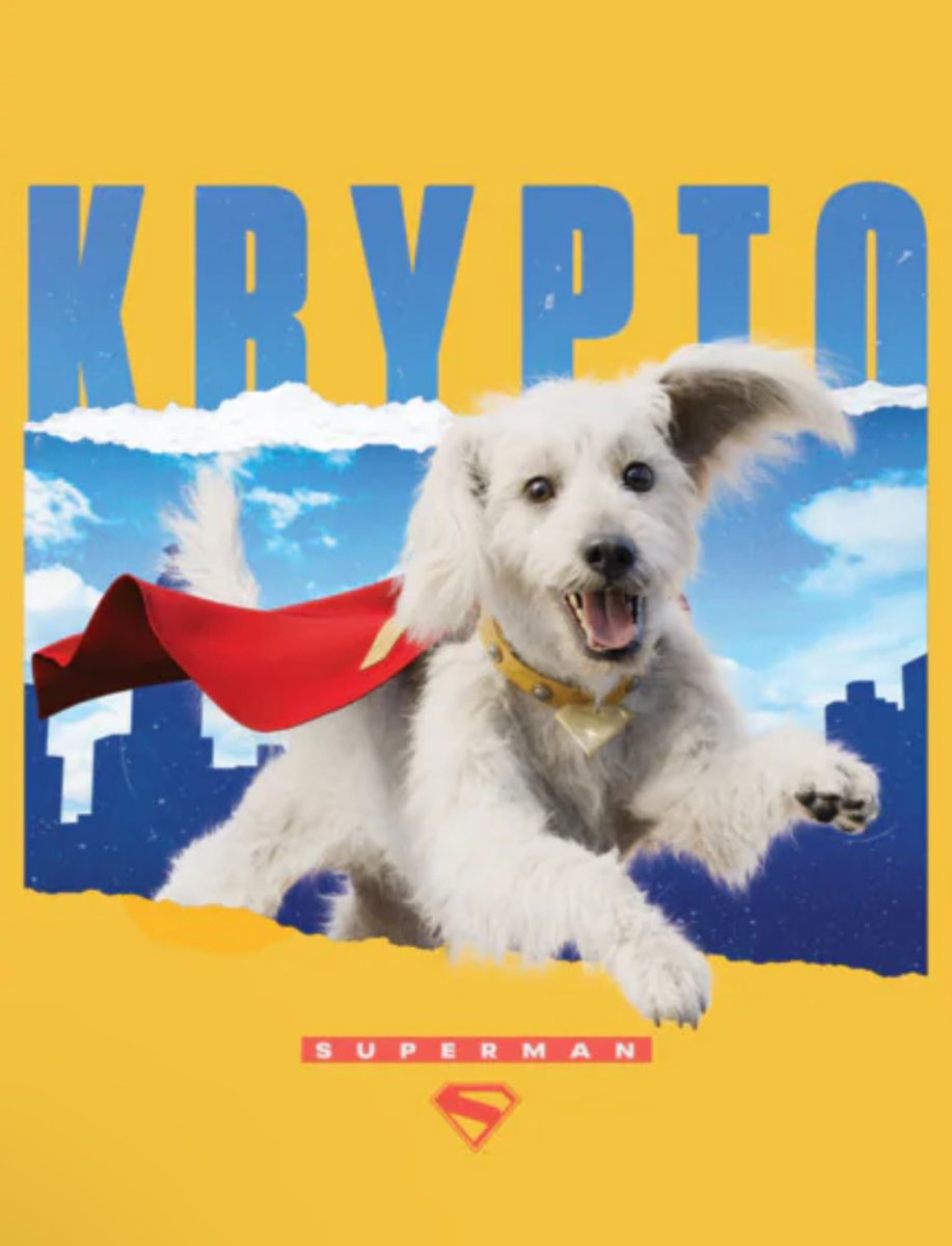 superman krypto poster