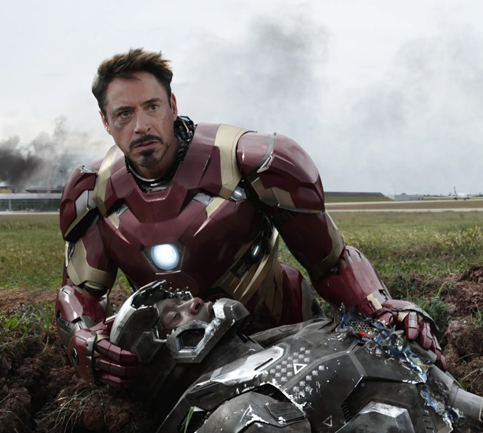 war machine and iron man