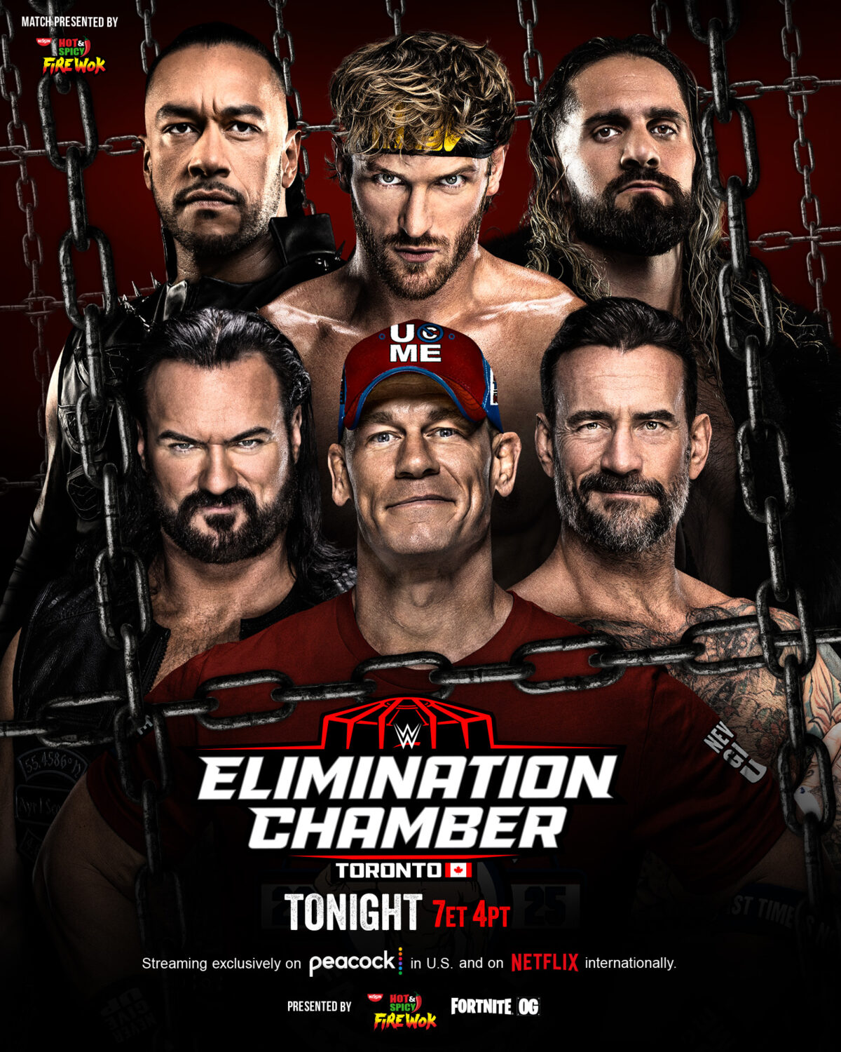 wwe eliminationa chamber poster 1