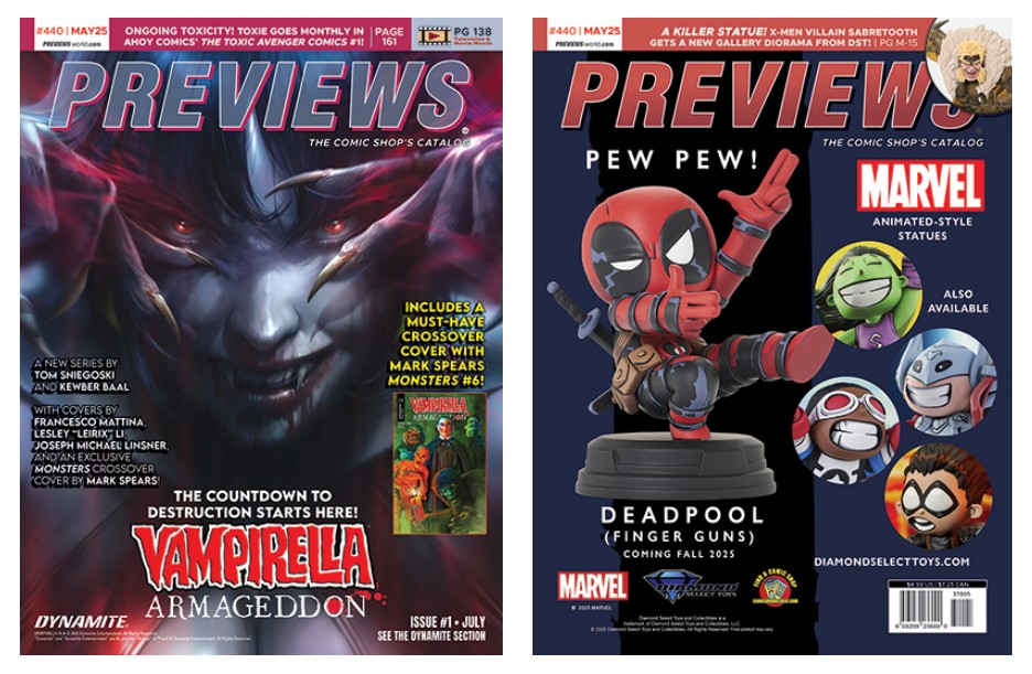 diamond comics previews