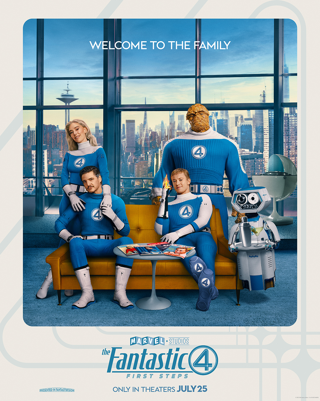 fantastic four first steps poster