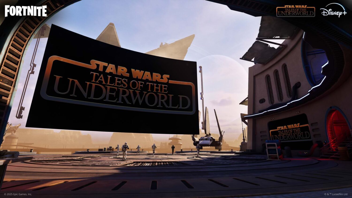 fortnite star wars tales underworld