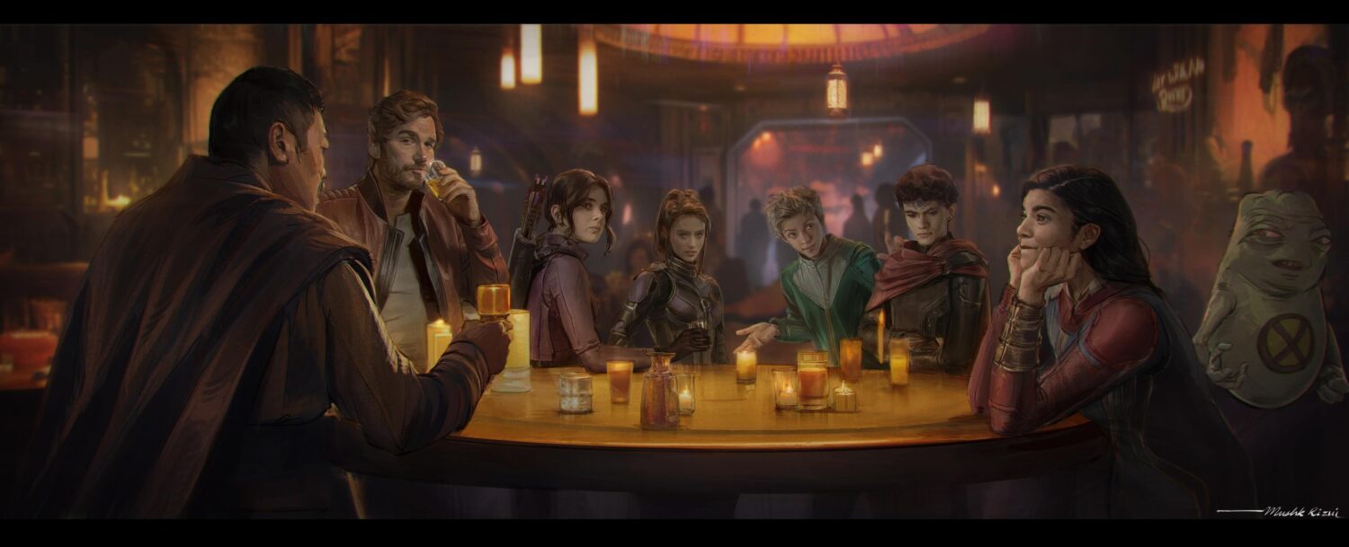 marvel leaked concept art young avengers