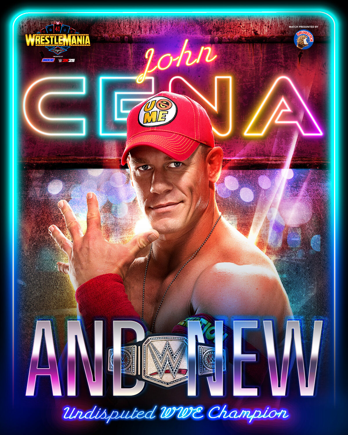wreslemania 41 john cena