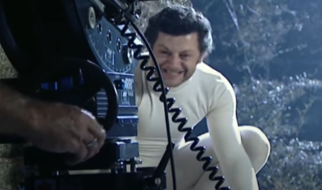andy serkis behind the scenes gollum