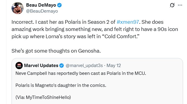 beau demayo neve campbell x men 97 polaris beau demayo neve campbell x men 97 polaris