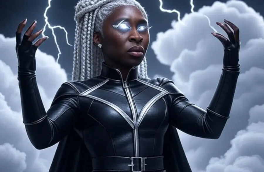 cynthia erivo storm x men fan art